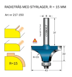 Avrundningsfräs