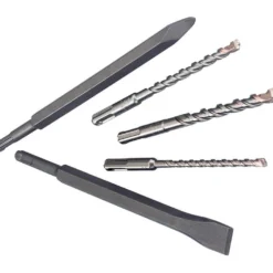 Borr- och mejselsats