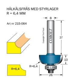 Hålkälsfräs