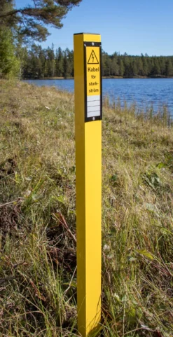 Kabelmarkeringsstolpe
