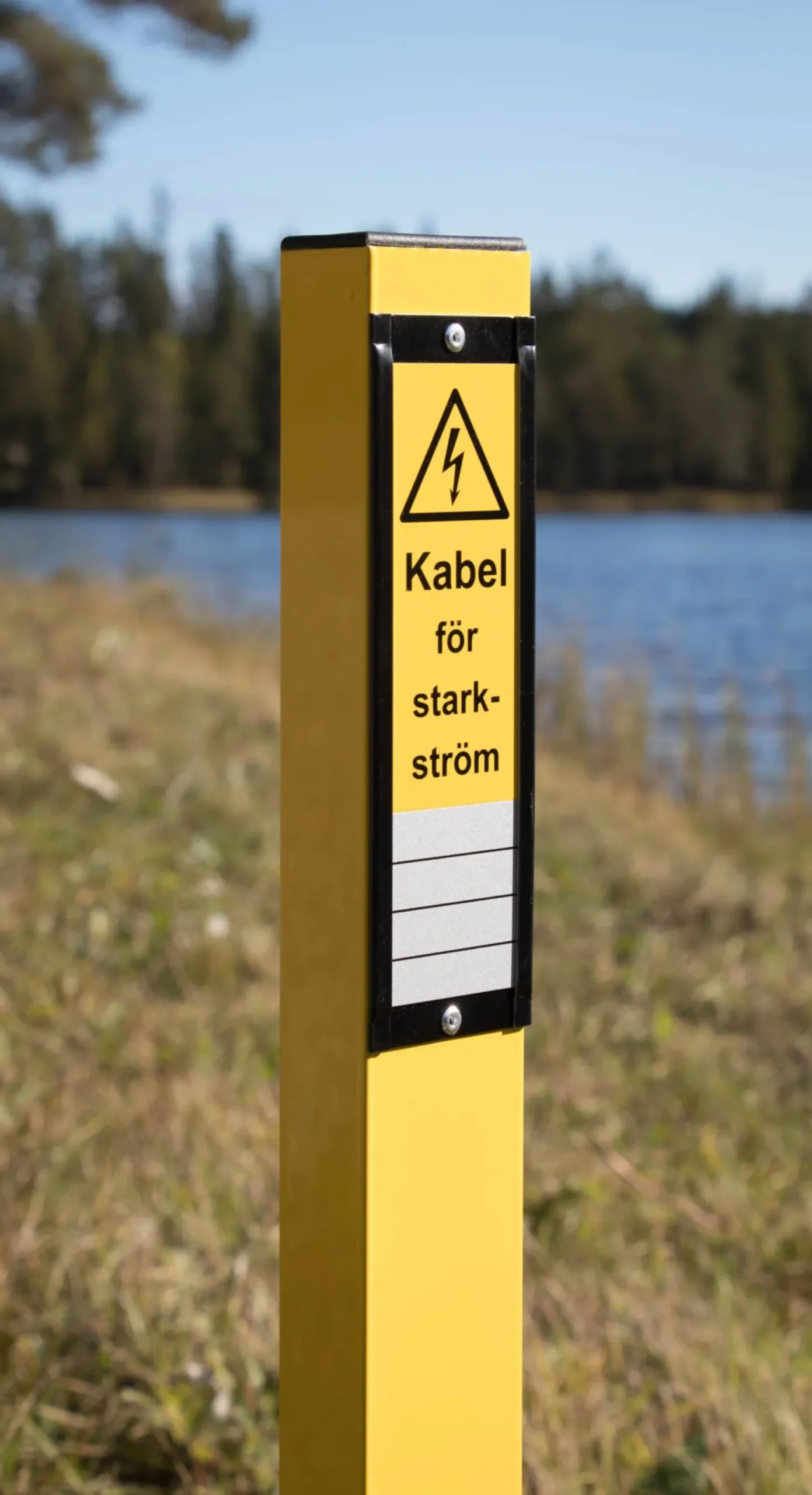 Kabelmarkeringsstolpe